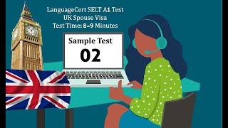 LanguageCert SELT A1:  UK Visa Sample test 02  #englishwithlatif