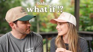 what if... | how this question changed our lives (literally)