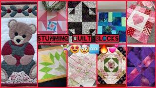 #amazing Quilt #blocks Quilting #pattern #tutorial for #begginers ️رلی ڈیزائنس #eplic #anhamkhan