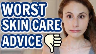 THE WORST SKIN CARE ADVICE ON THE INTERNET| Dr Dray