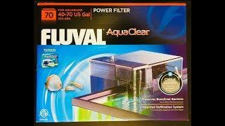 FLUVAL AQUACLEAR 70: Unbox/Setup