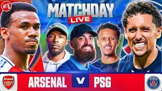 Match Day Live | Arsenal 2-0 PSG | Ft. Cecil, Turkish, Gooner Lee & Tosin