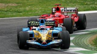 Alonso vs M  Schumacher Imola 2005 & 2006 Epic Battle of this two Legen(wait for it) #Alonso #schumi