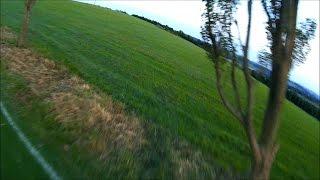 BIXLER V1.1 FLYING LOW FPV WITH MOBIUS CAMERA