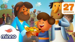  27 AWESOME Bible Story Cartoons | Over 2 Hours of Bible Stories for Kids