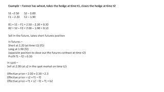 Futures part 6 - Concept - Perfect hedge, basis and basis risk explained