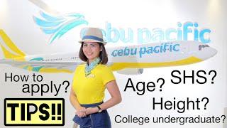 HOW TO BECOME A FLIGHT ATTENDANT (Philippines) | Danica Diez