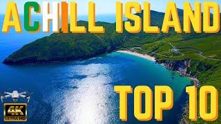 Achill Island County Mayo Ireland - Drone 4K Cinematic Travel Film - TOP 10 Best Places to Visit