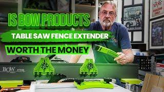 Bow Products Table Saw Fence Extender