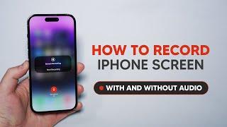How To Record iPhone Screen With or Without Audio (Works on ANY App!!)
