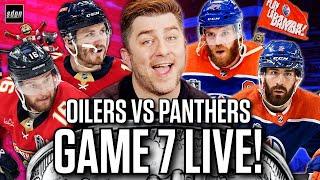 Stanley Cup Final - Edmonton Oilers @ Florida Panthers Game 7 LIVE w/ Steve Dangle