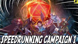 SPEEDRUNNING Critical Role Campaign 1