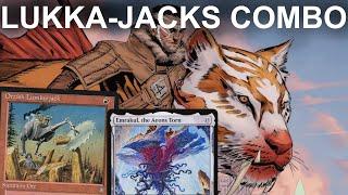 PRESS-A YOUR LUKKA! Legacy Lukka-Jacks Combo. Gruul Natural Order with Atraxa and Emrakul. MTG