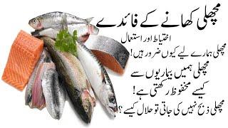 Fish Benefits in Urdu || Machli Khane ke Fayde مچھلی کھانے کے فائدے