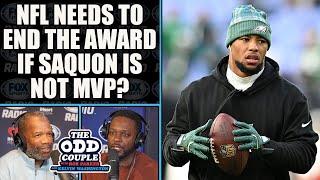 Shaun King - NFL Needs to Do Away With the Award if Saquon Barkley is Not MVP | THE ODD COUPLE