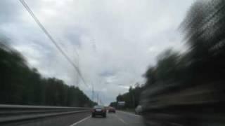 Moscow region, Schelkovo to Sofrino timelapse