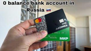 How to open 0 balance bank account in Russia  at your door step #indianinrussia