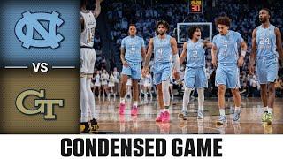 North Carolina vs. Georgia Tech Game Highlights | 2023-24 ACC Men’s Basketball