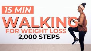 2000 STEPS WALKING Workout For WEIGHT LOSS | 15 Min Walking to Lose Weight & Burn Calories