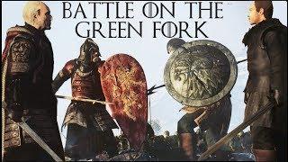 TYWIN LANNISTER VS ROOSE BOLTON l Battle on the Green Fork l The Battle of the Five Kings GoT Lore