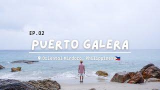 PUERTO GALERA [ EP.02 ] | Oriental Mindoro, Philippines  2023 DIY Solo Budget Travel Itinerary