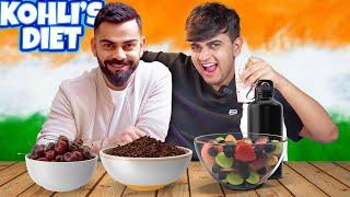 Eating Virat Kohli's 24 Hours Diet