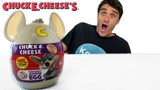   Chuck E Cheese Mystery Surprise Egg ! Toys Unboxing : + FNAF Funko Super Racers ! | Konas2002 