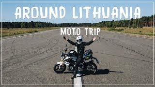 Motorbike Trip Around Lithuania | 1740km in 4 Days | Travel Video Vlog