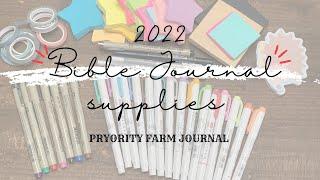 Favorite Bible Journaling Supplies