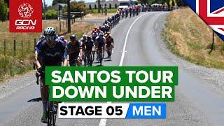 Hilly Circuit Delivers Attritional Racing! | Tour Down Under 2023 Highlights - Men's Stage 5