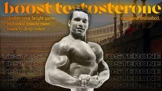 how to NATURALLY increase your testosterone! (Science Based Methods)