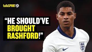 Jamie O'Hara CAN'T UNDERSTAND Why Gareth Southgate Would Bring Anthony Gordon Over Marcus Rashford 