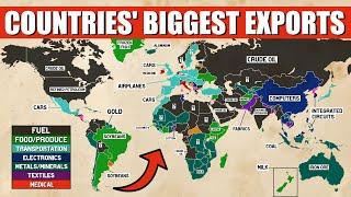 What Is Each Country's Biggest Export?