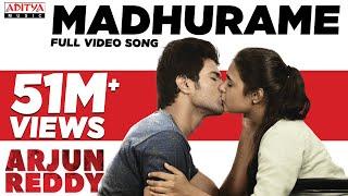 Madhurame Full Video Song | Arjun Reddy Video Songs | Vijay Devarakonda, Shalini | Sandeep | Radhan