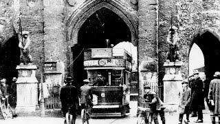 Southampton Tram Ride Through the Bargate c1900