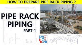 PIPE RACK PIPING | PART-1 | PIPING MANTRA |