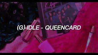 (G)-IDLE - 'QUEENCARD' Easy Lyrics