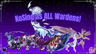 Kosing as ALL WARDENS! | Creatures of Sonaria