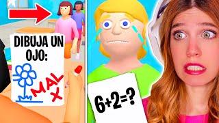 ¿SOY la *PEOR PROFESORA*? ‍ Simulador de vida real siendo profesora #2 ️ | Laia Oli Juegos