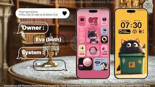 Cute Cat Live Wallpaper Theme For HyperOS, Best Android & iOS Themes, Hyper Os Theme, #hyperos ,