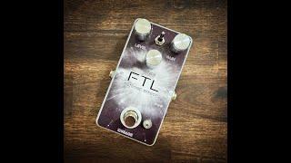 Meteoric Effects FTL (V3) - OCD Style Distortion Guitar and Bass Effect Pedal Demo