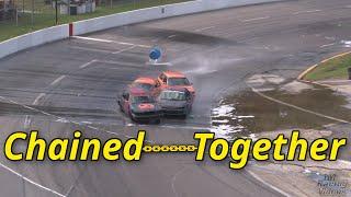 Train Race - Day of Destruction - Langley Speedway - 10/4/14