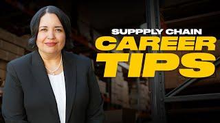 Top Tips For A Successful Supply Chain Career with Alma Arzate