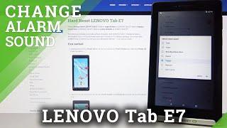 Lenovo Tab E7 - All Alarm Tones Review