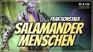 Raid: Shadow Legends - Fraktionstalk mit FarbstoffRSL - Salamandermenschen