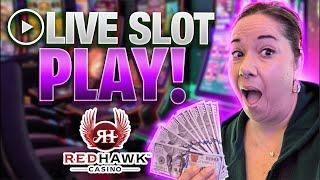  Slot Queen is LIVE playing SLOTS @ Red Hawk Casino 