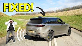 We Fitted An Upgraded Exhaust To Our Range Rover Sport SV