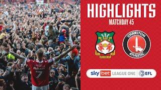 HIGHLIGHTS | Wrexham AFC v Charlton Athletic