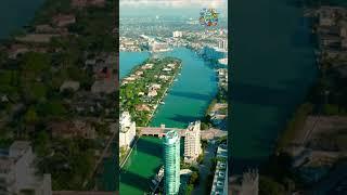 Miami - Florida Most Iconic Sights City Tour - Aerial Drone Tour #part2