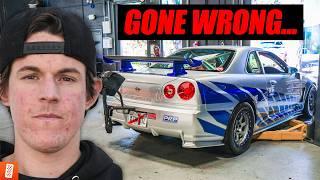 The reason why our R34 hasn't raced...